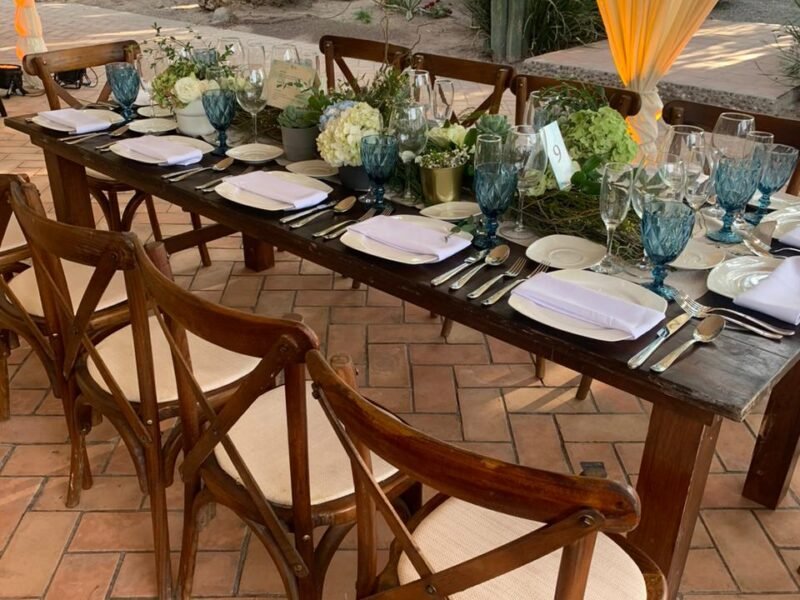 Mobiliario Vintage (10 personas)