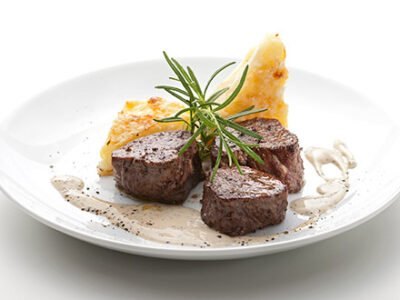 Menú 3 tiempos Filete o Salmón